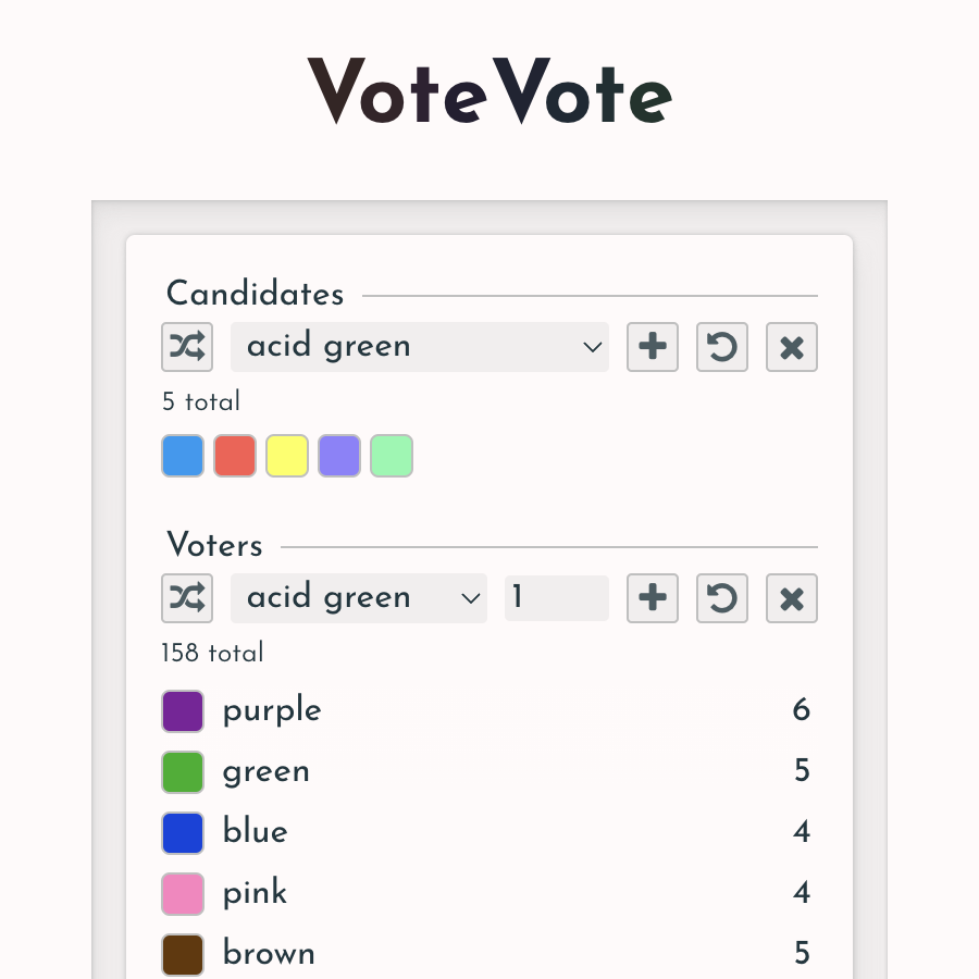 screenshot of site